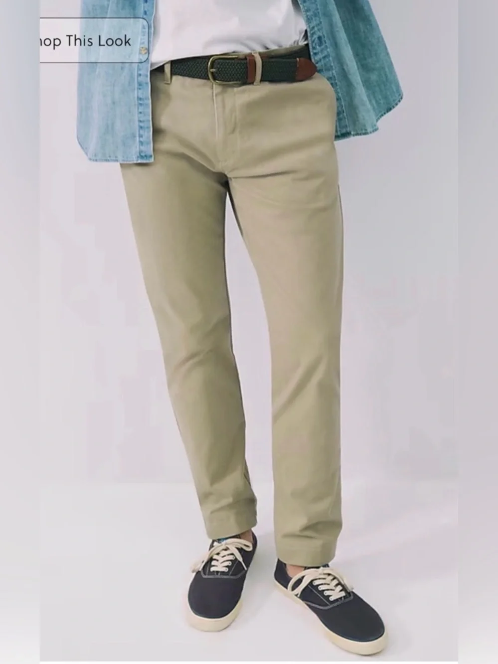 J.Crew 484 Slim-fit stretch chino pant